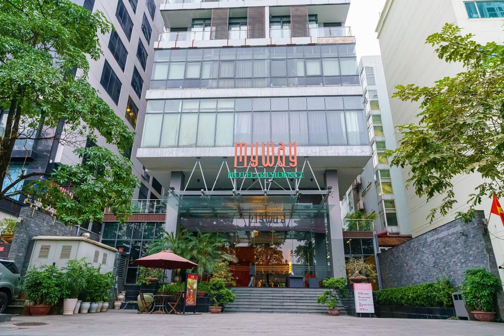 My Way Hotel & Residence Ha Noi Hanói Exterior foto
